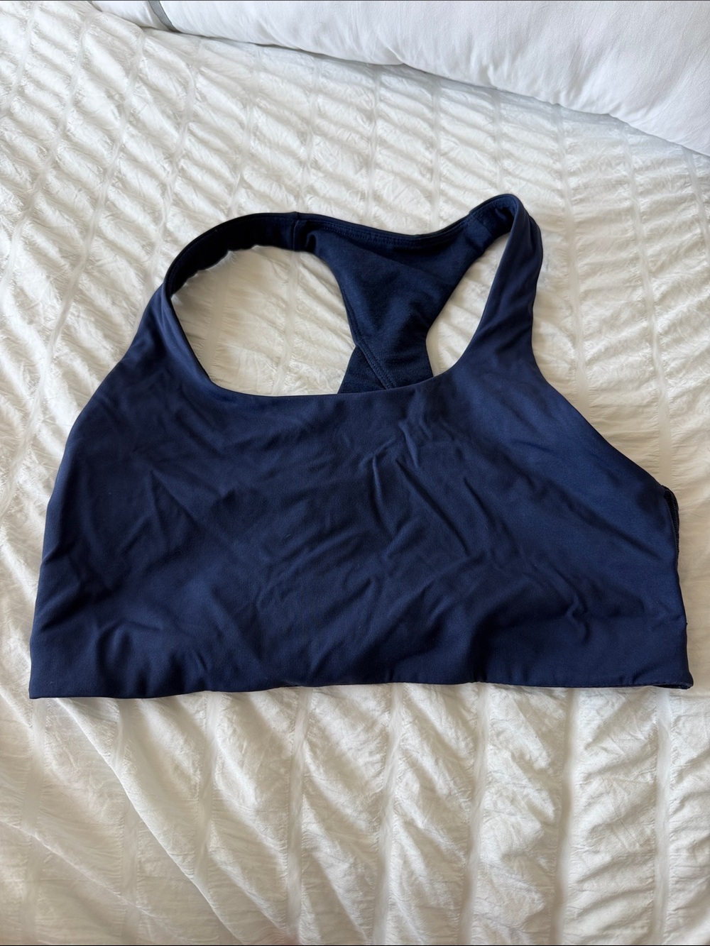 lululemon athletica Navy Racerback Sports Bra size 6